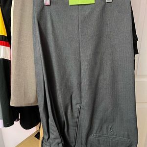 Mens Paul Fredrick Gray Slacks